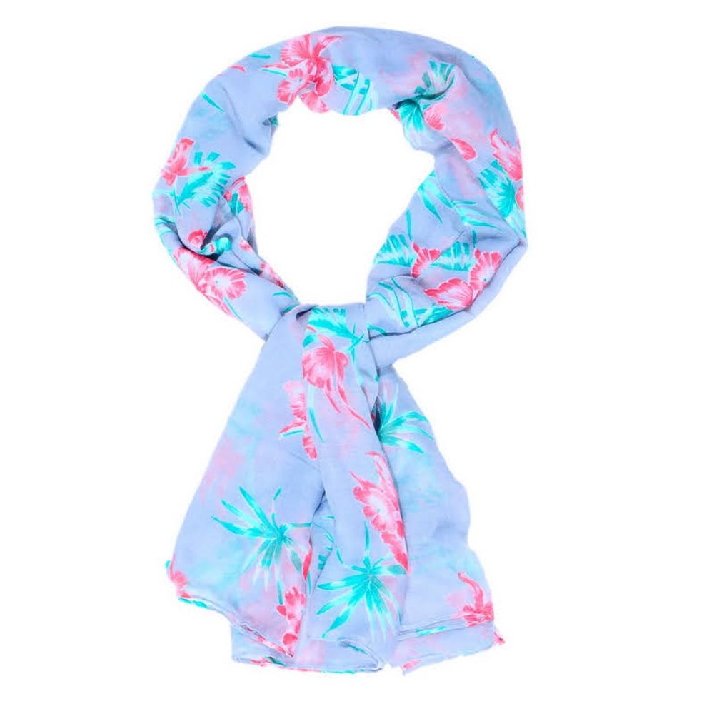 Tropical flower Head Scarve BUNDLE
